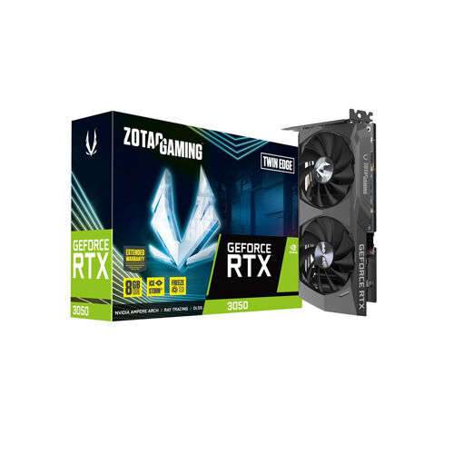 Zotac GAMING GeForce RTX 3050 Twin Edge 8GB Graphics Card