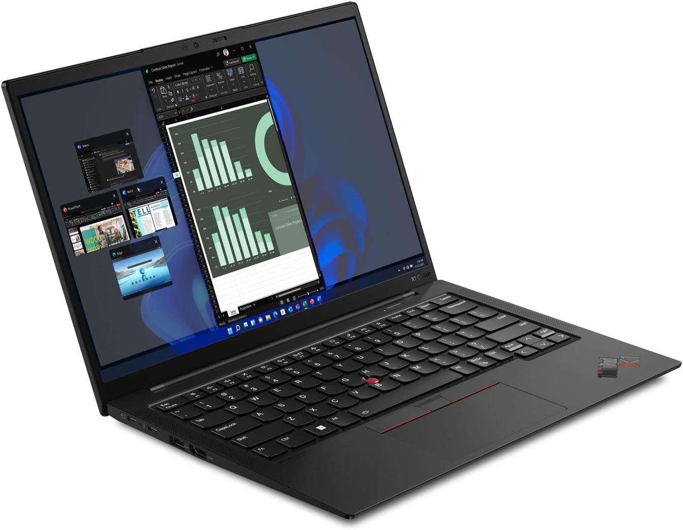 Lenovo ThinkPad X1 Carbon Gen10, Core i7-1260P, 16GB, 512GB SSD, Win 11