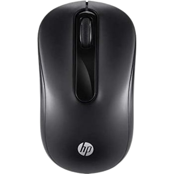 HP Wireless Mouse S-1000 For Desktop PC - Laptop - Black