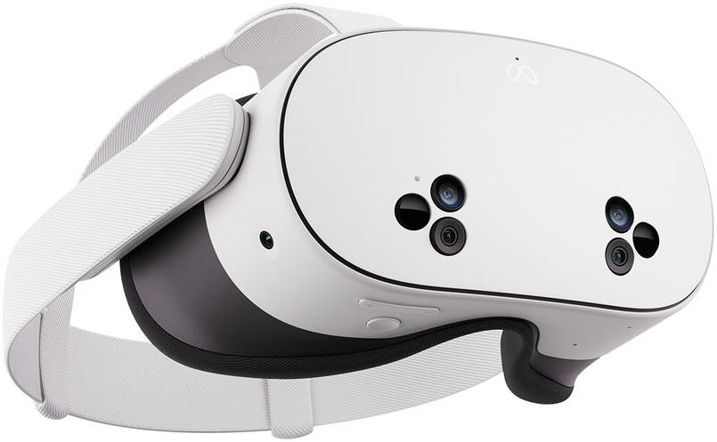 Meta Quest 3S VR Headset, 1832x1920 PPE Resolution, 8GB RAM, 128GB Storage, 4,324mAH Battery Capacity,  96° Horizontal & 90° Vertical FoV, White | QUEST-3S