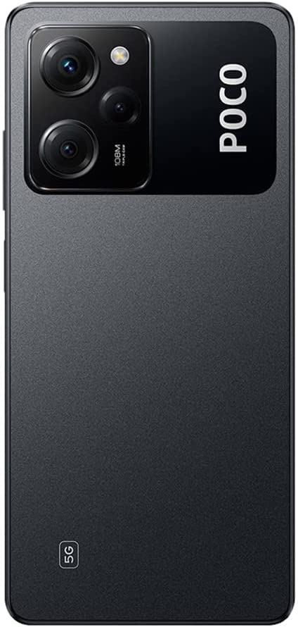 POCO X5 Pro 5G (Black 8GB RAM, 256 Storage) - 120Hz POLED Display | Snapdragon® 778G processor | 67W turbo charging | 108MP pro-grade camera