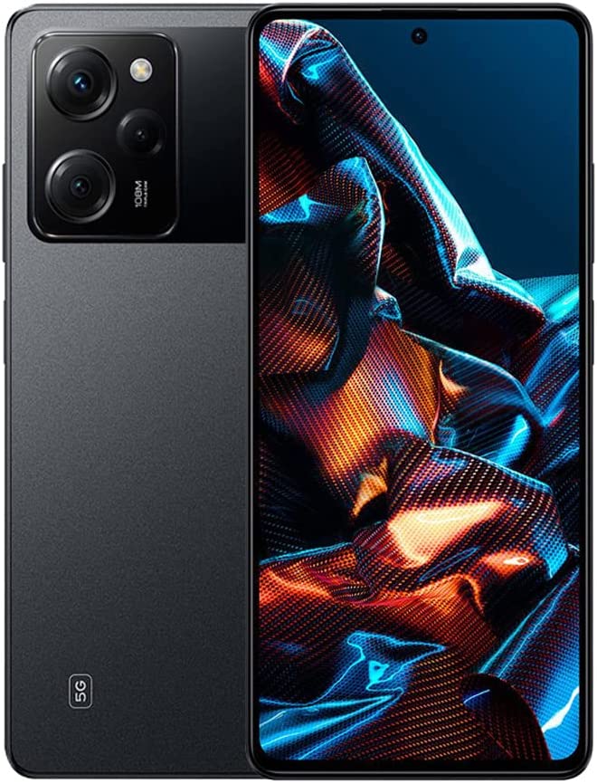 POCO X5 Pro 5G (Black 8GB RAM, 256 Storage) - 120Hz POLED Display | Snapdragon® 778G processor | 67W turbo charging | 108MP pro-grade camera