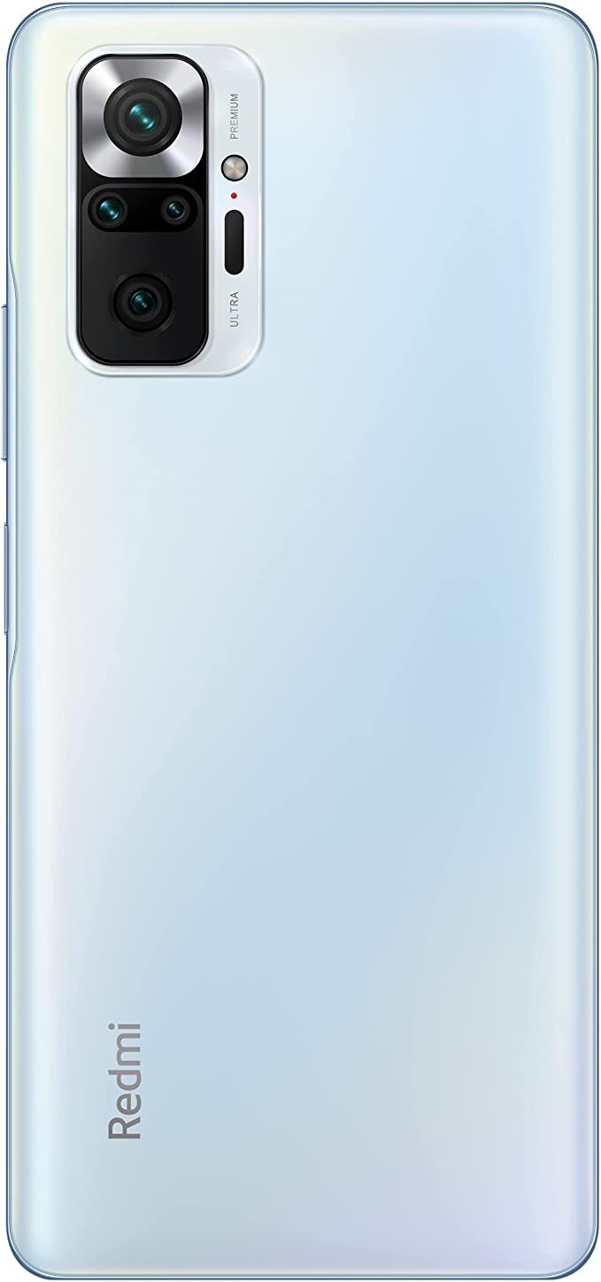 Xiaomi Redmi Note 10 Pro - Smartphone 6+64GB, 6,67” 120Hz AMOLED DotDisplay, Snapdragon 732G, 108MP Quad Camera, 5020mAh, Glacier Blue