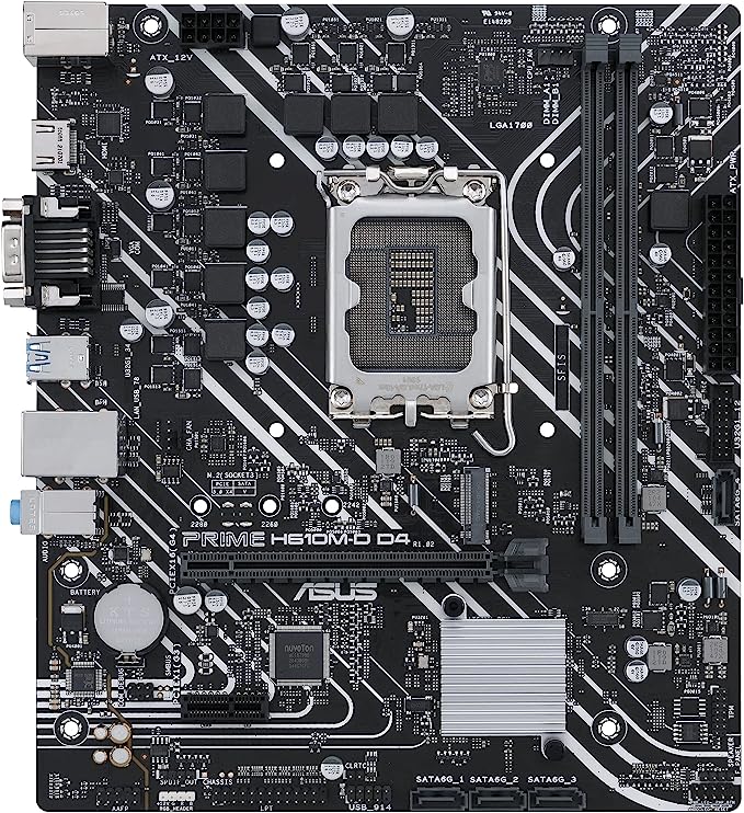 Asus Prime H610M-D D4 Intel® H610 (LGA 1700) mic-ATX