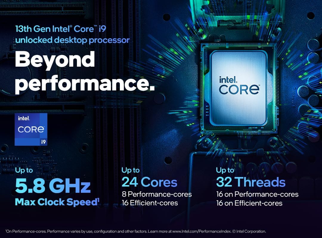 Intel Core i9-13900KF Processor 36M Cache, up to 5.80 GHz | BX8071513900KF