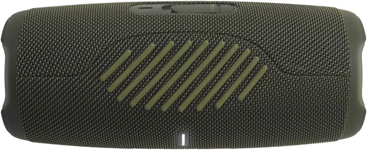 JBL Charge 5 Portable Speaker, Built-In Powerbank, Powerful JBL Pro Sound, Dual Bass Radiators, 20H of Battery, IP67 Waterproof and Dustproof, Wireless Streaming, Dual Connect - Green, JBLCHARGE5GRN