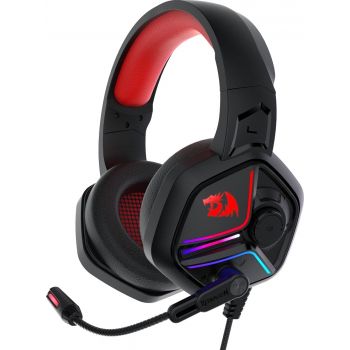 Redragon H230 Ajax RGB Over Ear Wired Gaming Headset