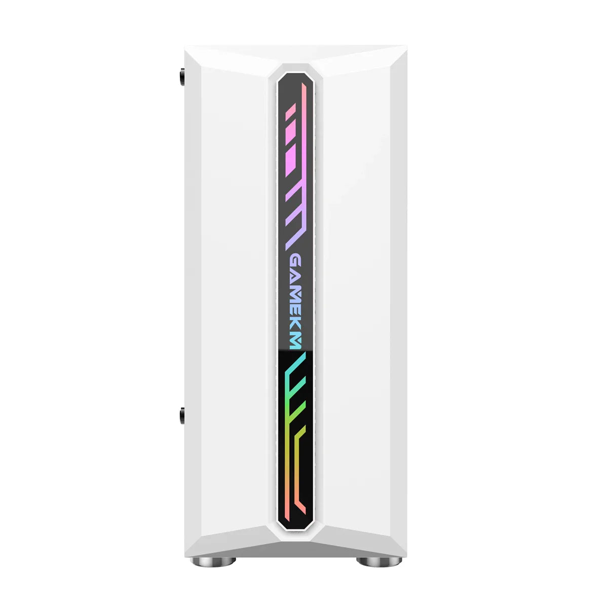 Galaxy ATX/M-ATX/ITX Gaming PC Desktop Computer Case White with Side Tempered Glass Panels with 6 Fan Support