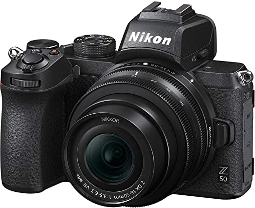 Nikon Z50 Mirrorless Digital Camera Black