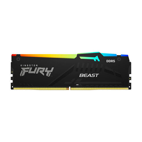 Kingston Fury Beast RGB 32GB (16GBx2) 5600Mhz DDR5 RAM | KF556C36BBEAK2-32 KINGSTON