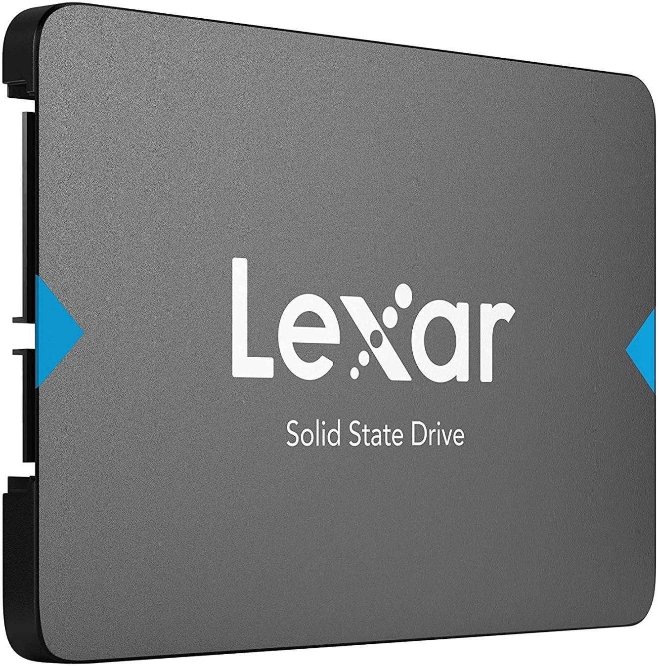 Lexar NS100 2.5” SATA III (6Gb/s) Internal SSD, Sequential Read Speed Gray