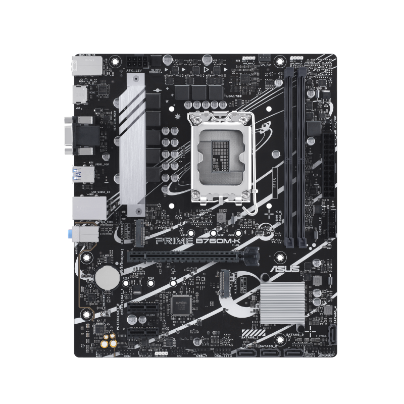 ASUS Prime B760M-K, an Intel® B760 LGA 1700 mATX