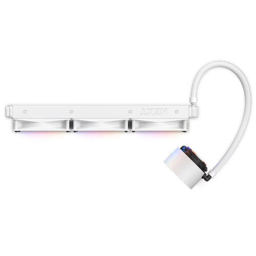 Nzxt Kraken Elite 360 RGB 360mm AIO LCD Display CPU Liquid Cooler - White | RL-KR36E-W1 NZXT