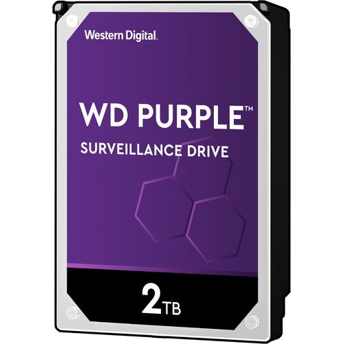 WD Purple 2TB Surveillance 5400 RPM 64MB Cache 3.5