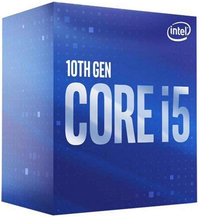 Intel Core i5-10400, 6-Core 2.9 GHz, LGA 1200 65W, Desktop Processor, Intel UHD Graphics 630