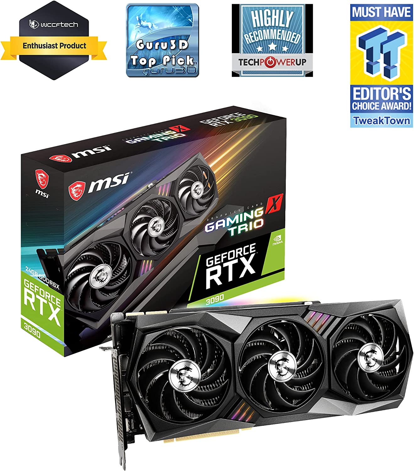 MSI Nvidia Geforce RTX 3090 Gaming X TRIO