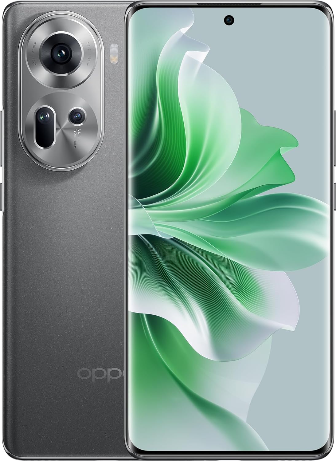 OPPO Reno11, 12GB Ram 256GB Storage, Screen Fingerprint, 6.7 inch Color OS 14 Dimensity 8200 Octa Core up to 3.1GHz, Network 5G