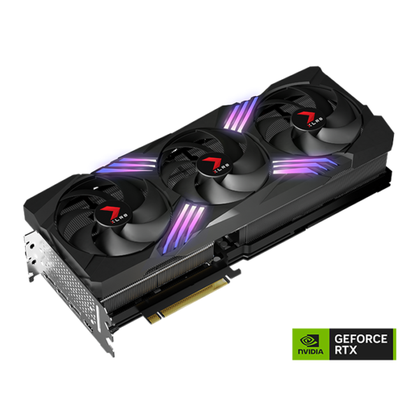 PNY GeForce RTX 4090 24GB XLR8 Gaming VERTO EPIC-X RGB Triple Fan DLSS 3 Graphics card | VCG409024TFXXPB1