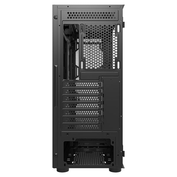 DarkFlash DK431 PC Case ATX Mid Tower Case High Cooling Performance High Compatibility Gaming Case with USB 3.0 Interface, Mesh Front Panel (4 ARGB fans Pre- Installed)