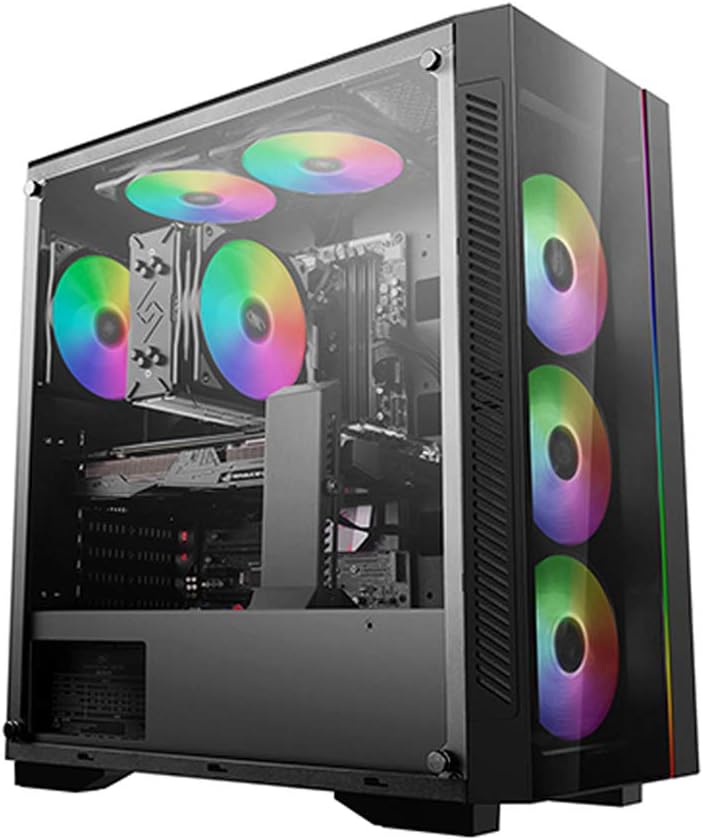 TARDIS Latest 13th Gen Gaming Pc Intel Core i5-13400F, RTX 4060 6GB, 16GB RAM, 1TB SSD, Windows 11, RGB Case, Gaming Desktop Computer