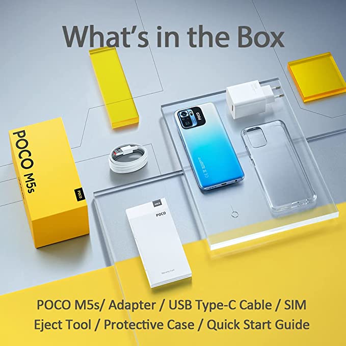 Poco M5s White 6GB RAM, 128 Storage 6.43