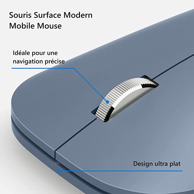 Microsoft Surface Mobile Bluetooth Mouse Ice Blue