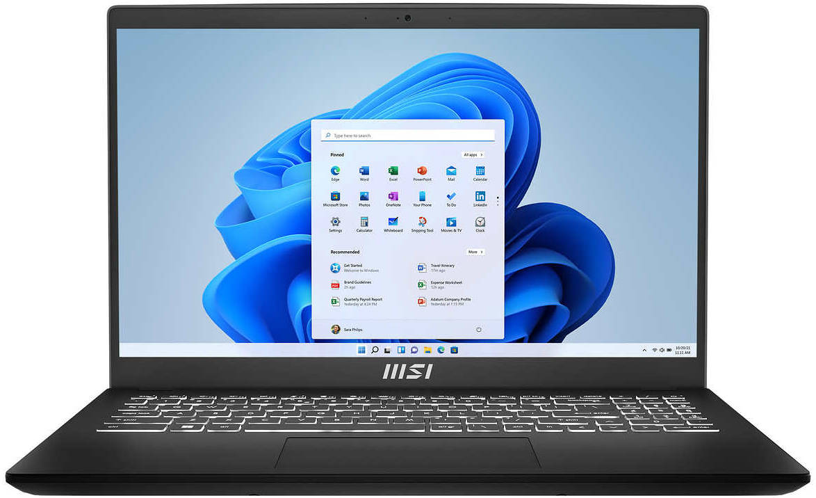 MSI Modern 15 B13M-010US Laptop, 15.6